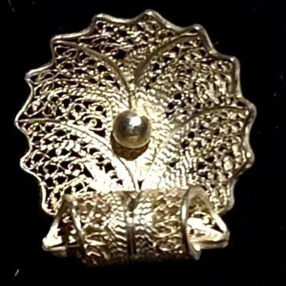 ACS# Silver Sea Coral Earrings - Picture 2 of 7